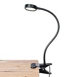 LEPOWER Clip on Light/Reading Light/Light Color Changeable/Night...