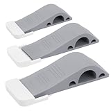 Wundermax Door Stoppers - Pack of 3 Rubber Door Wedge for Carpet,...