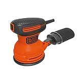 BLACK+DECKER Orbital Sander, 5 Inch, 2.0 Amp, 12000 OPM, Corded,...