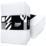 Zeppoli Flour Sack Towels -12-Pack - 28' x 28' 100% Cotton Linen...