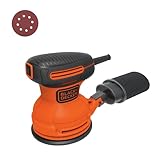 BLACK+DECKER Orbital Sander, 5 Inch, 2.0 Amp, 12000 OPM, Corded,...