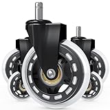 Innovative Haus Premium Office Chair Wheels Replacement Set of 5...