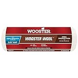 Wooster Brush RR631-9 Wooster Wool Roller Cover 3/8-Inch Nap,...