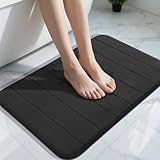 Yimobra Memory Foam Bath Mat, Super Soft Absorbent Bathroom Rug...