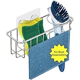 KESOL RustProof Sink Sponge Holder for Kitchen Sink Caddy,...