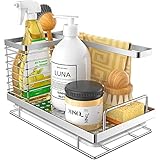 ODesign Large Kitchen Sink Caddy Organizer Sponge Soap Brush...