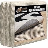 GORILLA GRIP Strong Rug Pad Gripper, US Designed, Grips Keep Area...