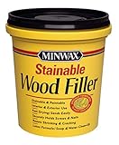 Minwax 42853000 Stainable Wood Filler, 16 oz, Natural, 16 Ounce