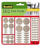 Scotch Felt Pads, Felt Furniture Pads for Protecting Hardwood...