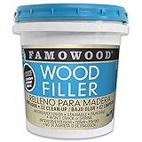 FamoWood 40022126 Latex Wood Filler - Pint, Natural