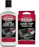 Weiman Ceramic and Glass Cooktop Cleaner - Heavy Duty Cleaner and...