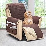 ASHLEYRIVER Reversible Recliner Chair Cover, Sofa Covers for...