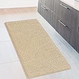 Extra Large Soft Plush Chenille Bathroom Runner Rug, Absorbent...