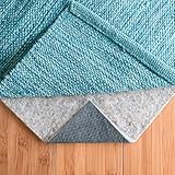 RUGPADUSA, 8'x10', Non-Slip Felt and Rubber Rug Pad (1/4' Thick),...