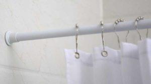 ALLZONE Heavy Duty Tension Shower Curtain Rod
