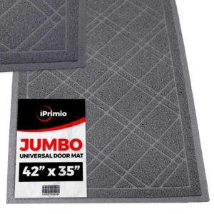 SlipToGrip Universal Gray Door Mat