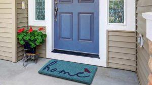 Fab Habitat Handwoven Extra Thick Coir Doormat for Patio Door