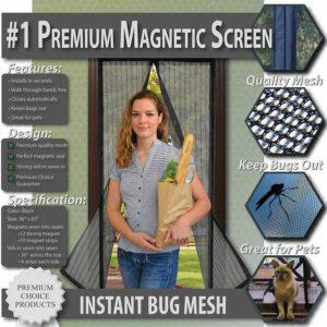 premium magnetic screen door