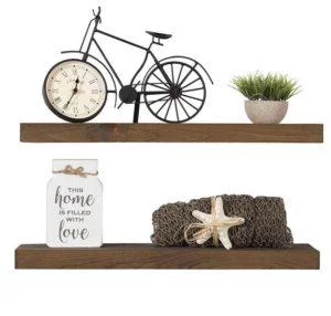 Imperative Décor Floating Shelves’ Woods