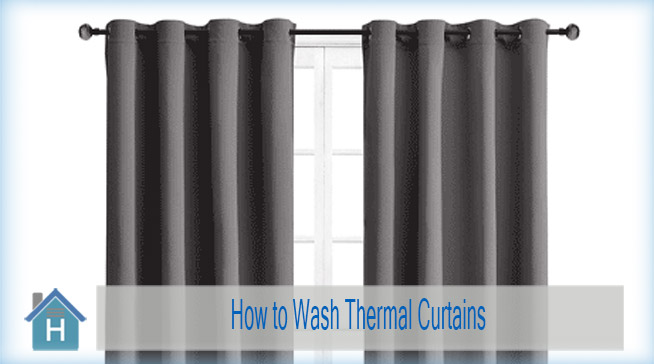 How to Wash Thermal Curtains