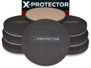 X-PROTECTOR Reusable Hardwood Floor Sliders