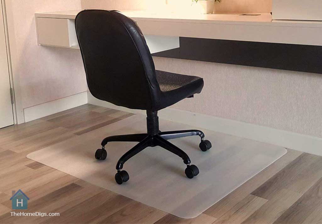 office chair mat on hardwood floors