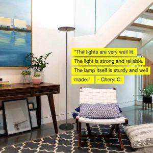 brightest floor lamps to light a room