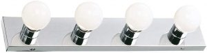 Design House 500892 - 4 Bulb Bathroom Vanity Light, Polished Chrome Design House 500892 - 4 Bulb Bathroom Vanity Light, Polished Chrome