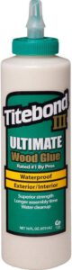 High strength wood glue