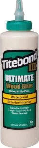 High strength wood glue