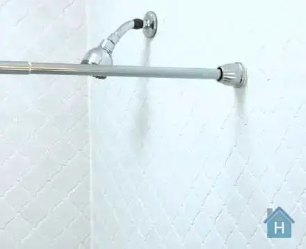How To Fix Shower Rod From Falling Down, How To Get Shower Curtain Rod Stay In Place