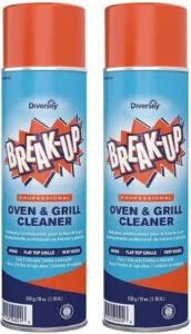 Diversey Break-Up - Professional Oven & Grill Cleaner for Baked on Grease