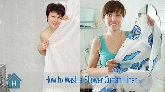 How to Wash a Shower Curtain Liner