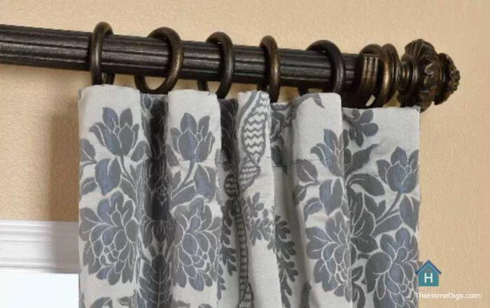 How To Hang Pocket Rod Curtains With A Pin Hook