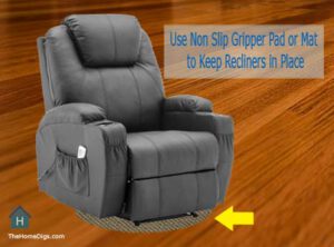 How to Keep a Recliner from Sliding on Hardwood Floors