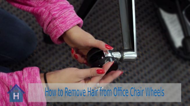 How to Remove Hair from Office Chair Wheels