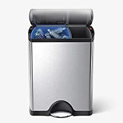Best Dual Compartment Recycling Kitchen Step Trash Can