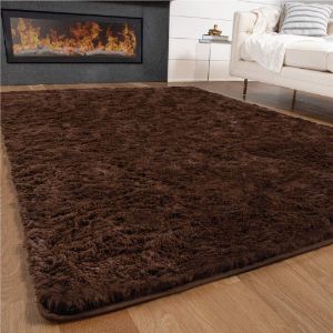 Gorilla Grip Premium Fluffy Area Rug