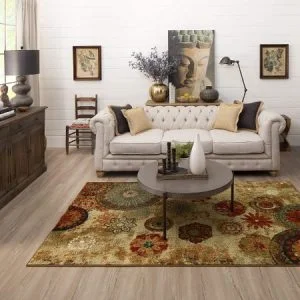 Mohawk Home Caravan Medallion Ornamental Area Rug