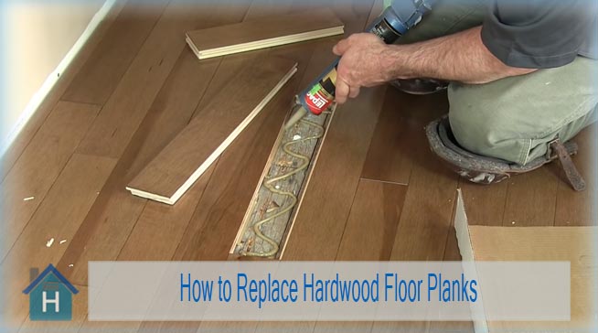 How to Replace Hardwood Floor Planks 1