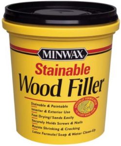 Minwax 42853000 Stainable Wood Filler (Best Rated Stainable Wood Filler)