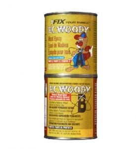 PC Products PC-Woody Wood Repair Epoxy Paste (Best for decks)