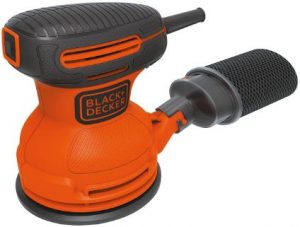 BLACK+DECKER Random Orbit Sander with Dust Collection System, Corded-Electric