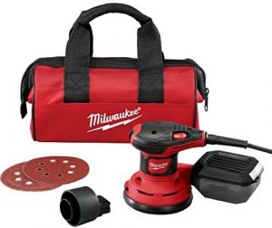 Milwaukee 6034-21 5" Random Orbit Palm Sander with Dust Extraction