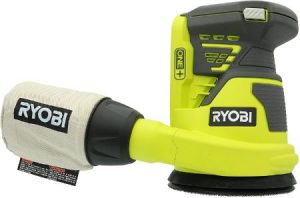 Ryobi P411 Cordless Random Orbit Power Sander with Dust Extraction Bag