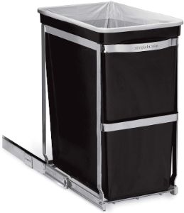 SimpleHuman 30 Liter Under Counter Kitchen Cabinet Pull Out Trash Can