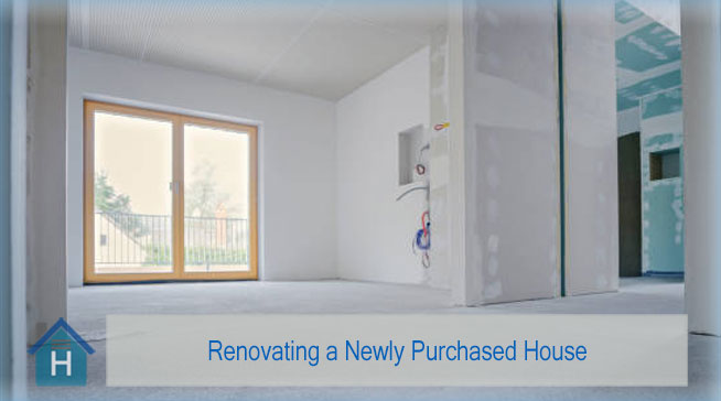 Renovating a Newly Purchased Residence: Repair Ideas 1
