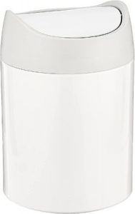 SimpleHuman Stainless Steel Mini Countertop Trash Can