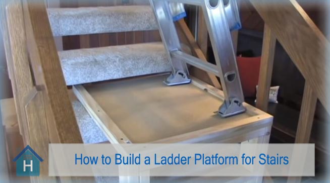 Making-a-DIY-Ladder-Platform-for-Stairs