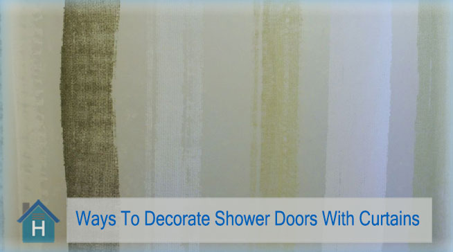 Ways-To-Decorate-Shower-Doors-With-Curtains